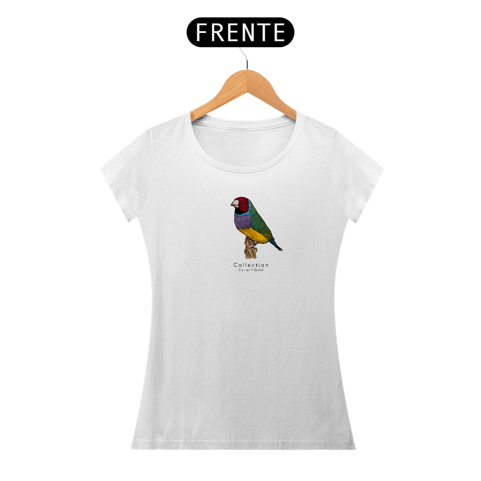 Tshirt Feminina - Diamante Gould CV/PR