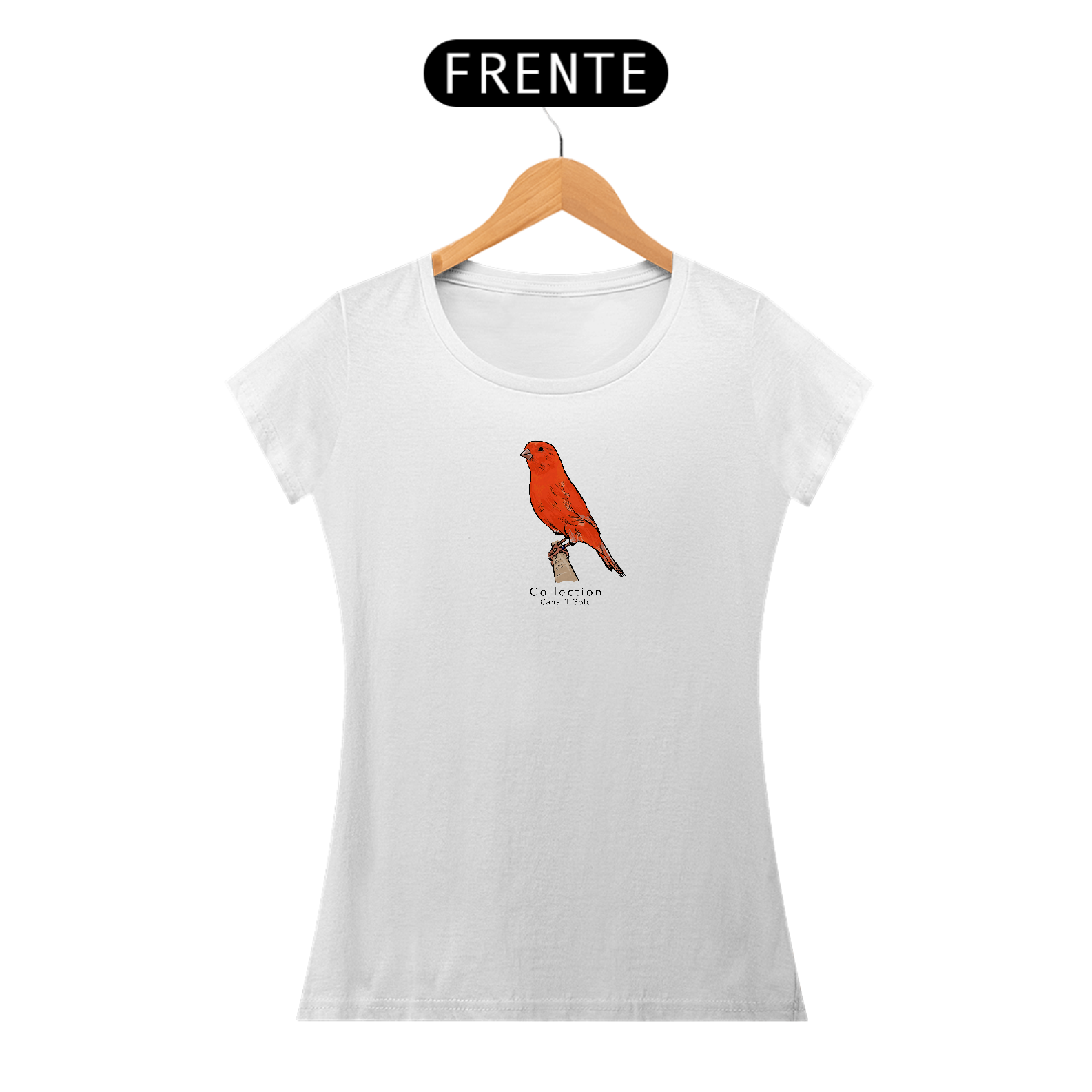 Tshirt Feminina - Vermelho Intenso