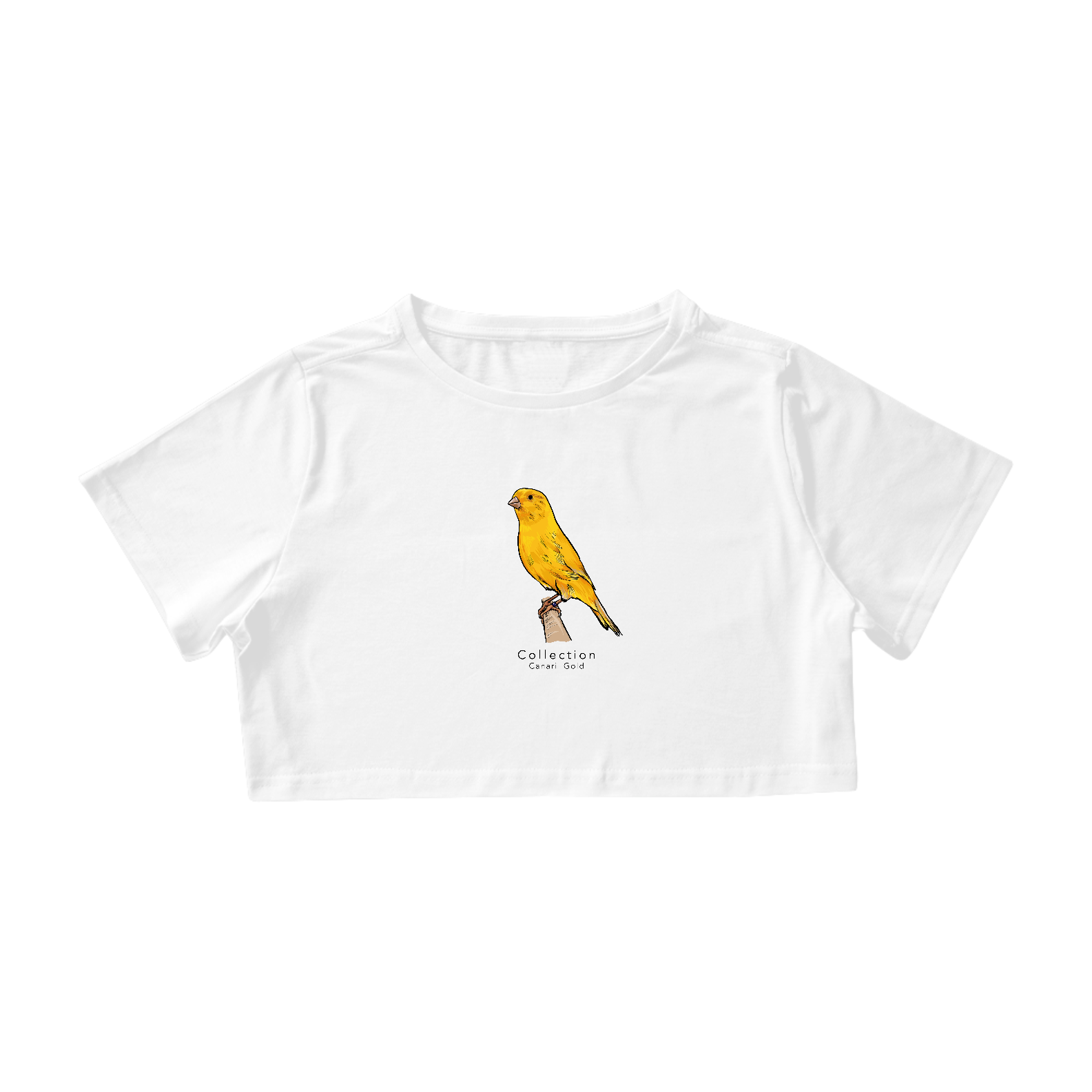 Cropped - Amarelo Intenso
