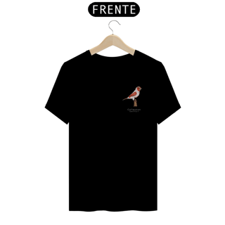 Tshirt Vermelho Mosaico Topete - Lateral