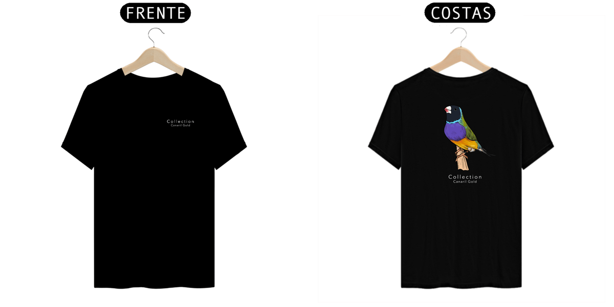 Nome do produto: Tshirt Diamante Gould CP/PR - Linha Premium