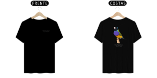 Tshirt Diamante Gould CP/PR - Linha Premium