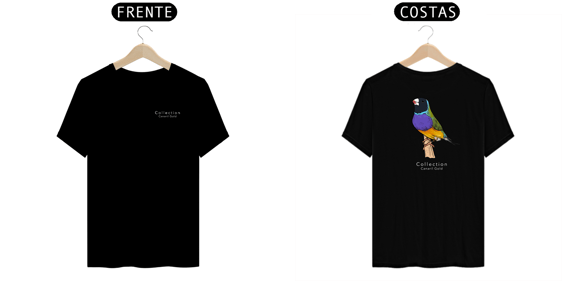 Tshirt Diamante Gould CP/PR - Linha Premium