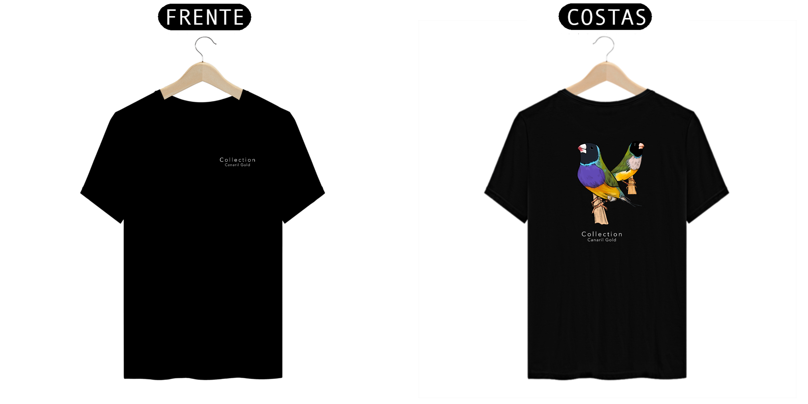 Tshirt Diamante Gould - CP duplo - Linha Premium
