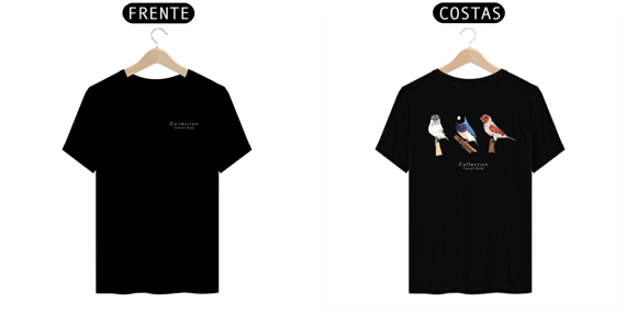 Tshirt Aves Diversas - Triplo - Linha Premium