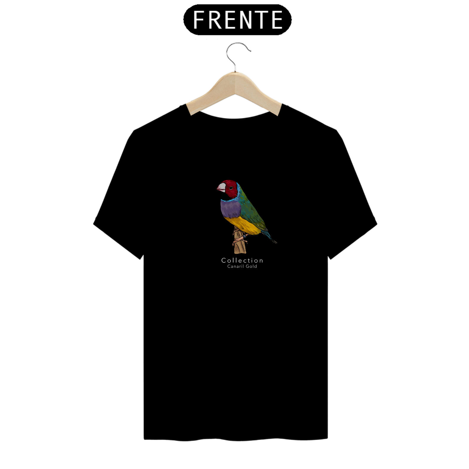 Tshirt Diamante Gould CV/PR - Centralizado