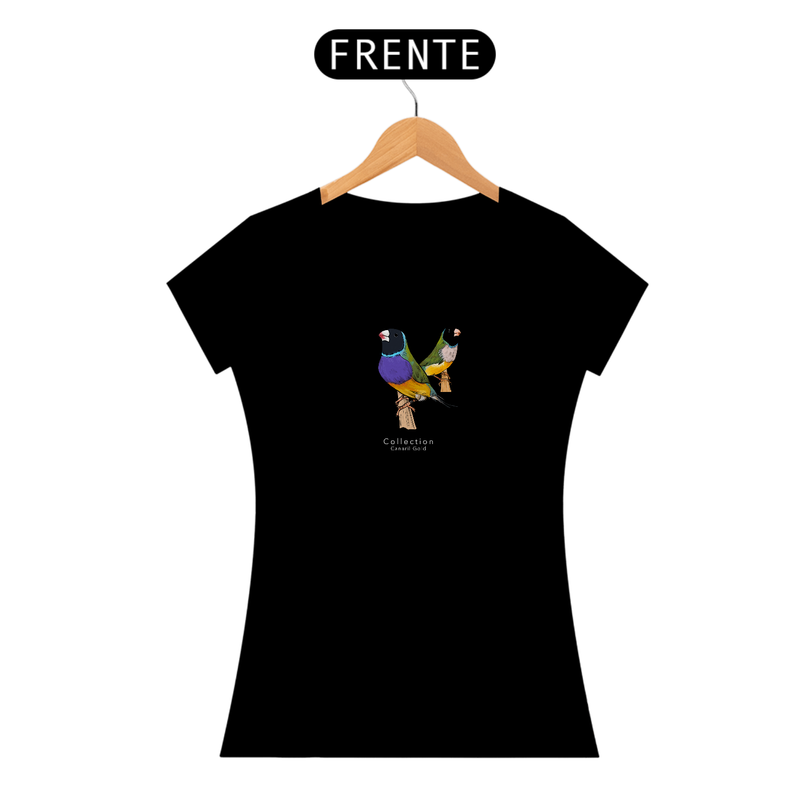 Tshirt Feminina - Diamante Gould CP - Duplo