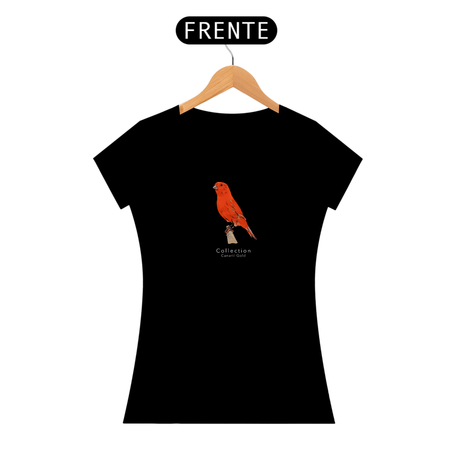 Tshirt Feminina - Vermelho Intenso