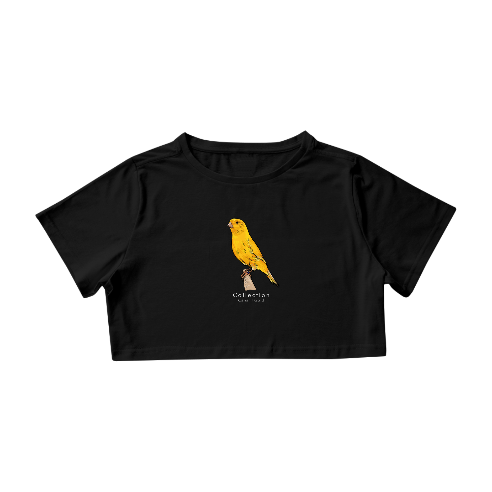 Cropped - Amarelo Intenso
