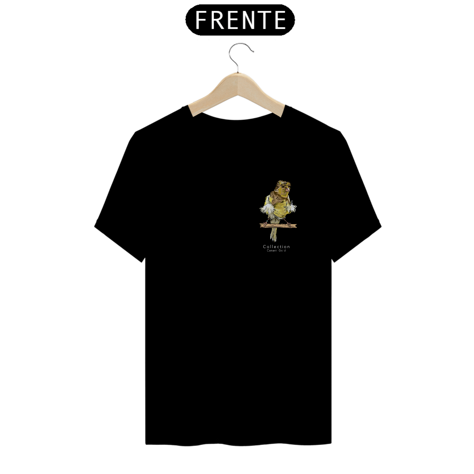 Tshirt Frisado Parisiense Canela - Lateral