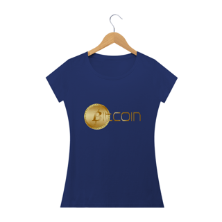 Nome do produto Camiseta Feminina Bitcoin F01