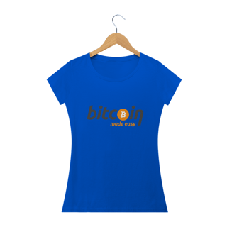 Nome do produto Camiseta Feminina Bitcoin F02