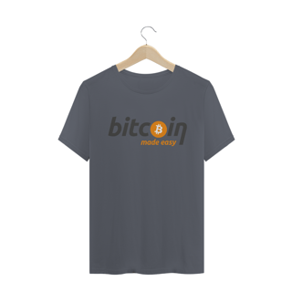 Nome do produto Camiseta Masculina Bitcoin M01