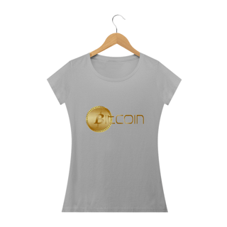 Nome do produto Camiseta Feminina Bitcoin F01