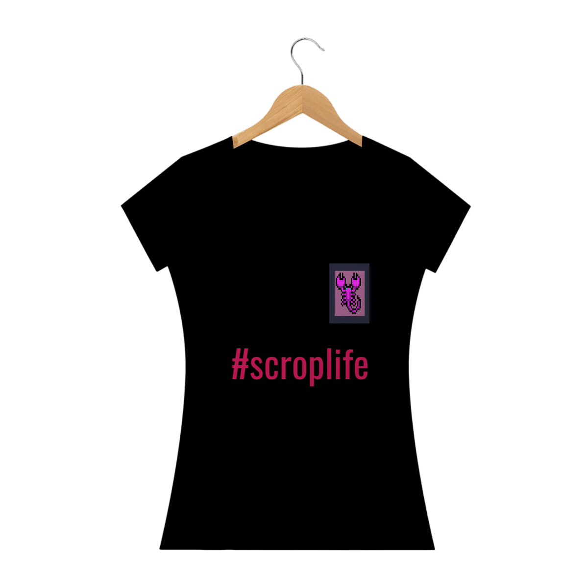 Nome do produto: Camiseta Feminina Scrop