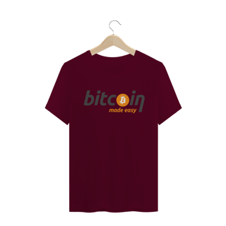 Nome do produto Camiseta Masculina Bitcoin M01