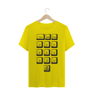 Nome do produto CONTROL ALT DEL DEPRESSÃO (ESTAMPA COR PRETA)