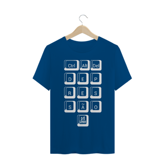 Nome do produto CONTROL ALT DEL DEPRESSÃO (ESTAMPA COR BRANCA)