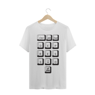 Nome do produto CONTROL ALT DEL DEPRESSÃO (ESTAMPA COR PRETA)