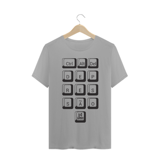 Nome do produto CONTROL ALT DEL DEPRESSÃO (ESTAMPA COR PRETA)