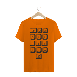 Nome do produto CONTROL ALT DEL DEPRESSÃO (ESTAMPA COR PRETA)