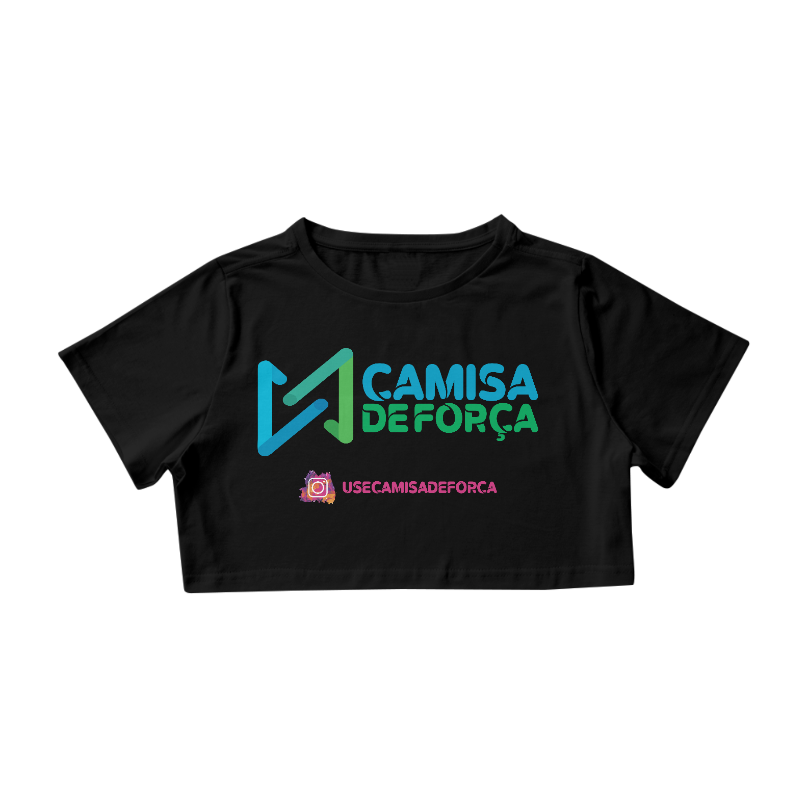 CROPPED CAMISA DE FORÇA