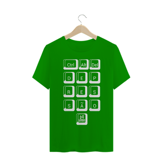 Nome do produto CONTROL ALT DEL DEPRESSÃO (ESTAMPA COR BRANCA)