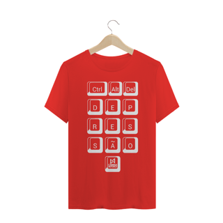 Nome do produto CONTROL ALT DEL DEPRESSÃO (ESTAMPA COR BRANCA)