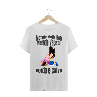 Metade Majon Boo Metade Vegeta CAMISETA