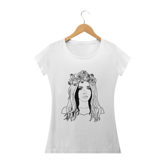 CAMISETA BABY LONG LANA DEL REY SILHUETA
