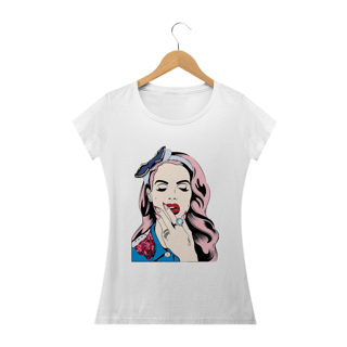 Nome do produto CAMISETA BABY LONG LANA DEL REY I FALL TO PIECES