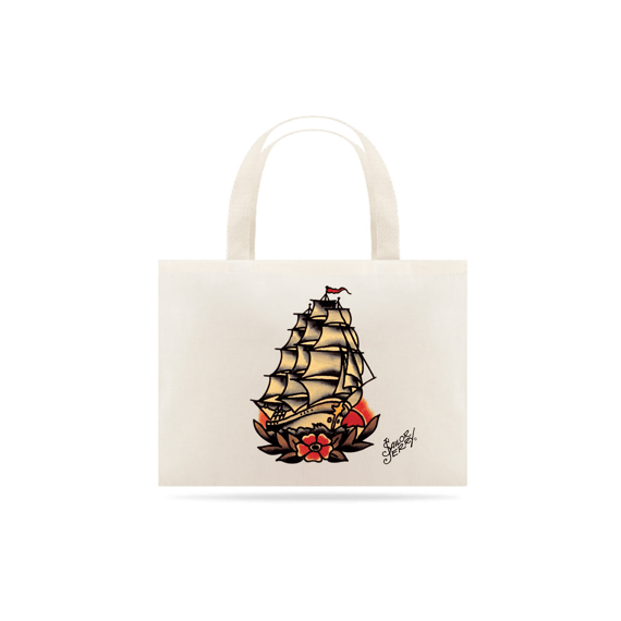 ECOBAG OLD SCHOOL CARAVELA 