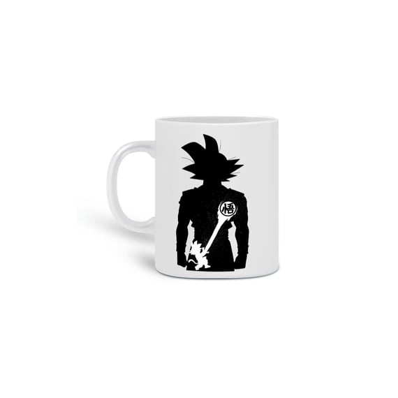 CANECA DRAGON BALL SILHUETA GOKU
