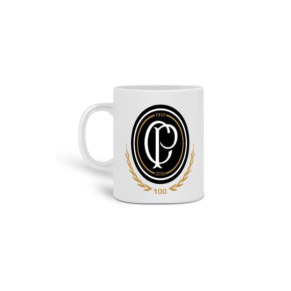 CANECA CORINTHIANS ESCUDO JOGADOR