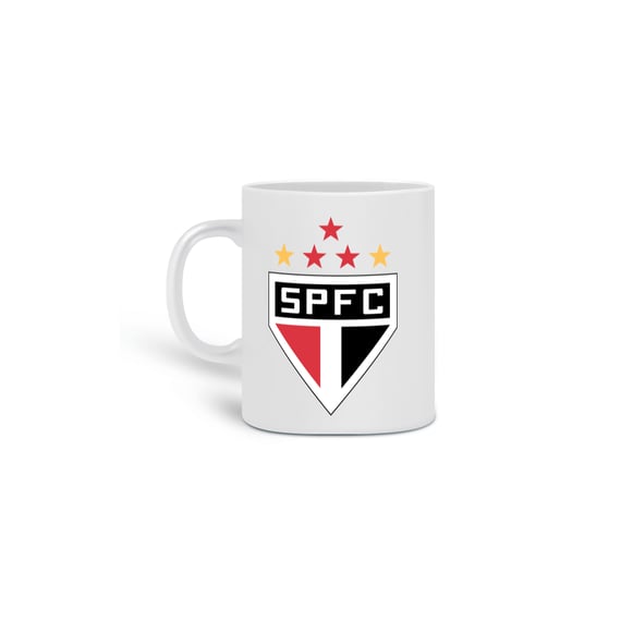 CANECA SÃO PAULO BRASÃO E SÍMBOLO