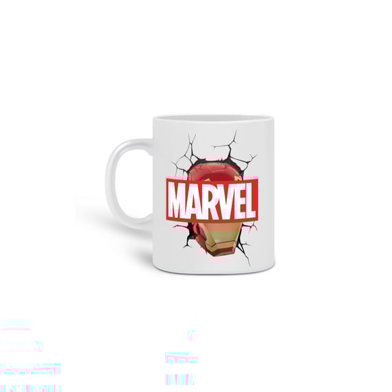 CANECA MARVEL HOMEM DE FERRO