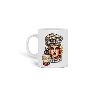 CANECA DRINK MORE COFFEE OLD SCHOOL