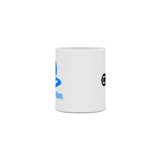 Nome do produto CANECA PLAYSTATION LOGO AZUL BOTÕES