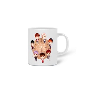 Nome do produto CANECA BTS INTEGRANTES ANIME