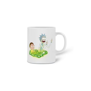 Nome do produto CANECA RICK AND MORTY PAZ ENTRE OS MUNDOS