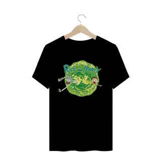 Nome do produto CAMISETA RICK AND MORTY VIAGEM TRIDIMENSIONAL