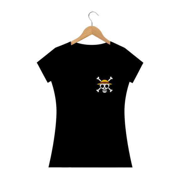 CAMISETA BABY LONG ONE PIECE CAVEIRA