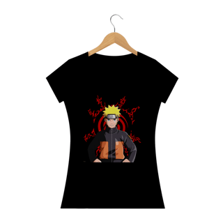 Nome do produto CAMISETA BABY LONG NARUTO MARCA DA MALDIÇÃO