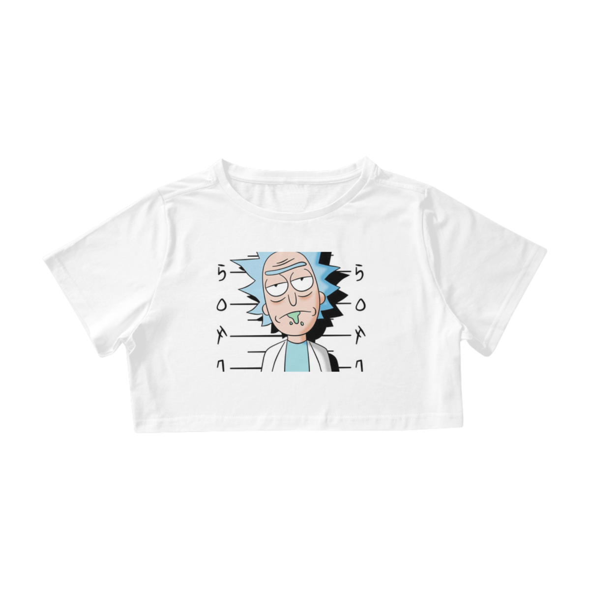 Nome do produto: Cropped Rick and Morty