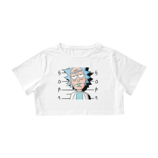 Nome do produto Cropped Rick and Morty