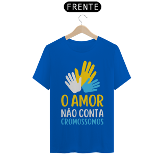 Nome do produto O AMOR NÃO CONTA CROMOSSOMOS [UNISSEX]