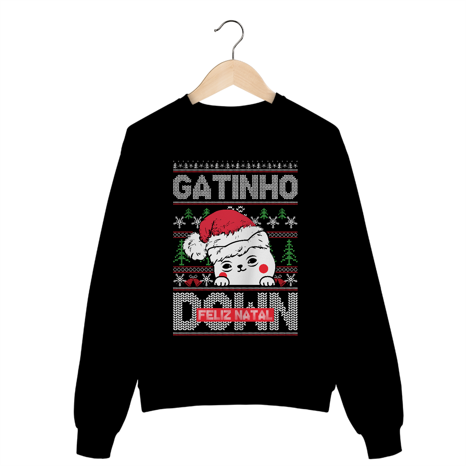 GATINHO DE NATAL UNISEX