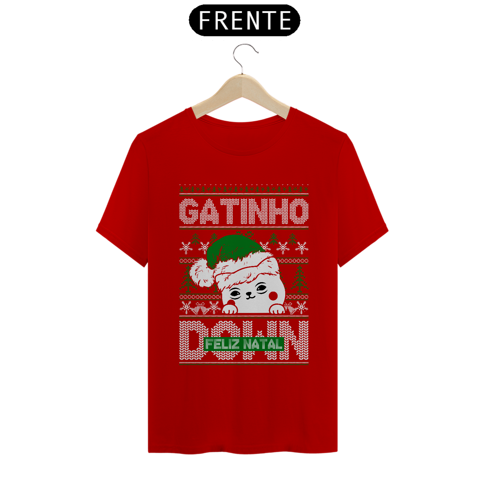 GATINHO DE NATAL UNISEX