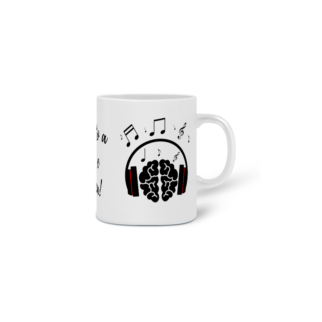 Caneca Música e Café 