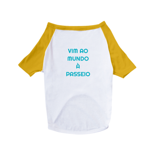 Nome do produto Camiseta Pet Naty Sá